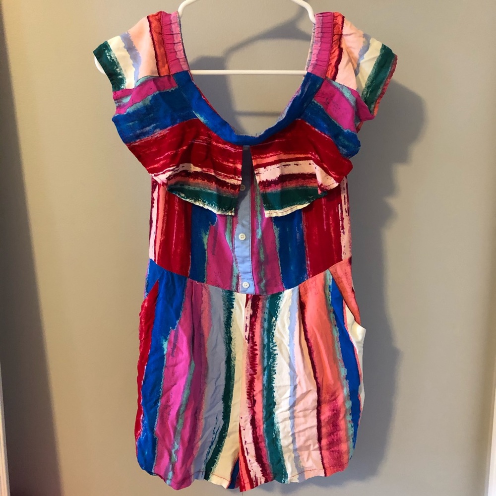Colorful comfortable candies romper
